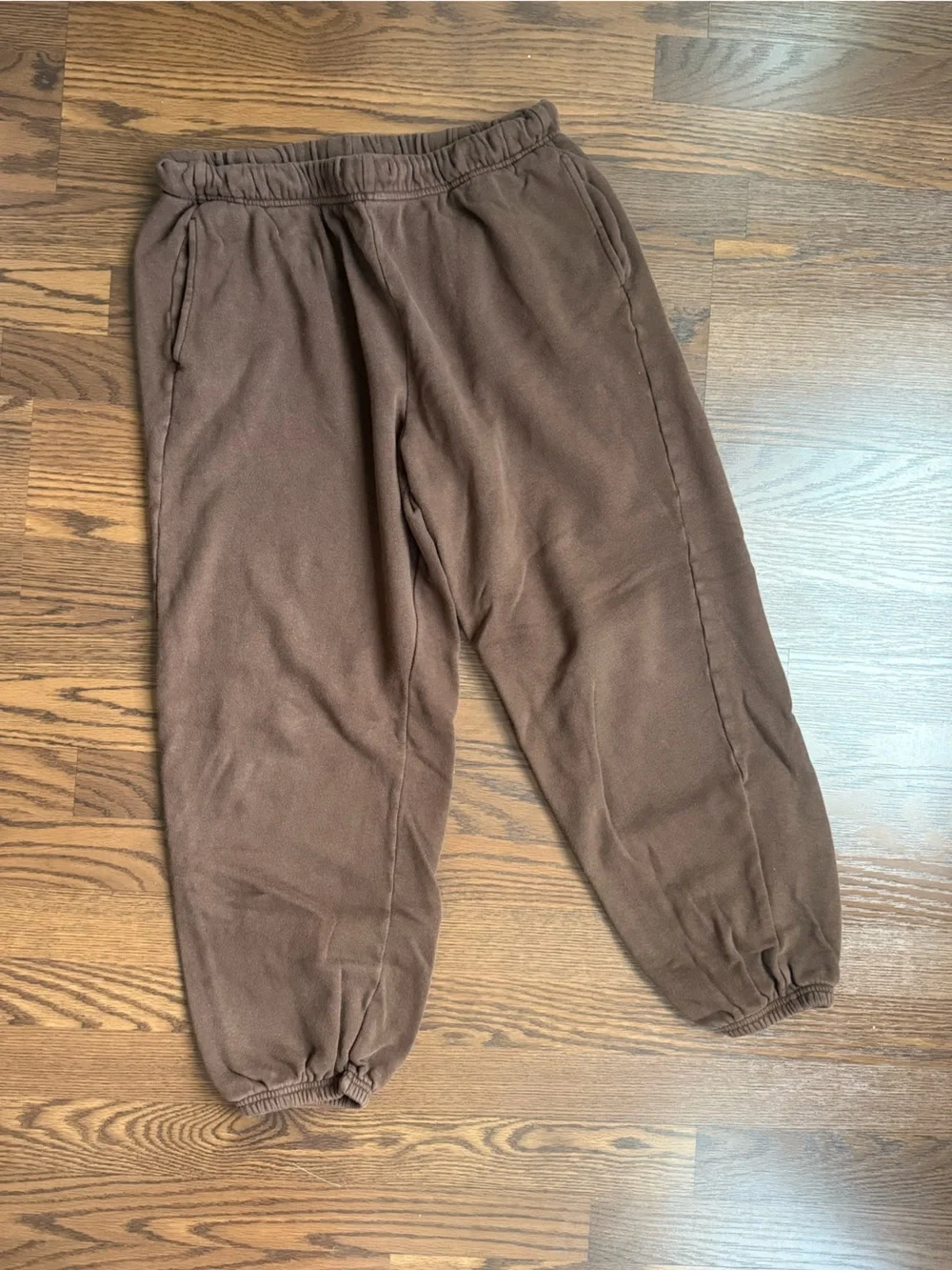 Old Navy Brown Fleece Hooded Jogger Set - Picture 2 of 5
